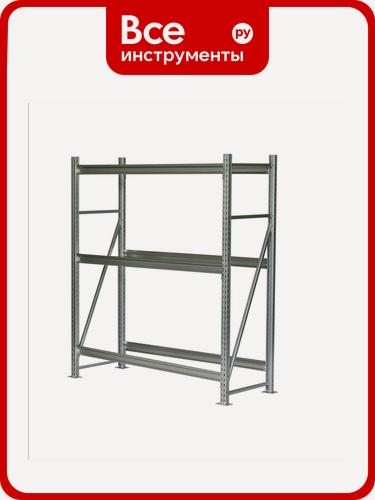 Изображение товара Стеллаж профессиональный. Стеллажная система Steller 180x120x60 см 7308919785