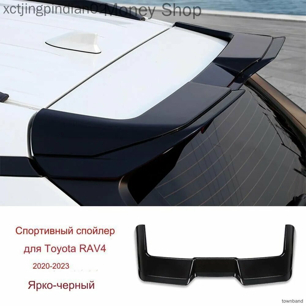 Спойлер автомобиля, 1 шт. ABS пластик, белый или черный, для 2020–2023 поколения