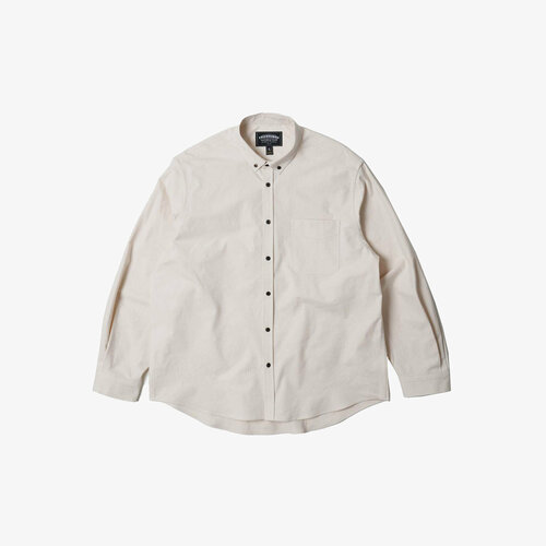 фото Рубашка frizmworks flannel french shirt teal, размер s, белый