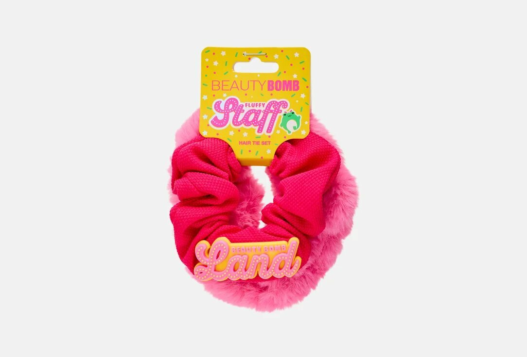 Beauty Bomb Fluffy Staff набор резинок для волос 2 шт