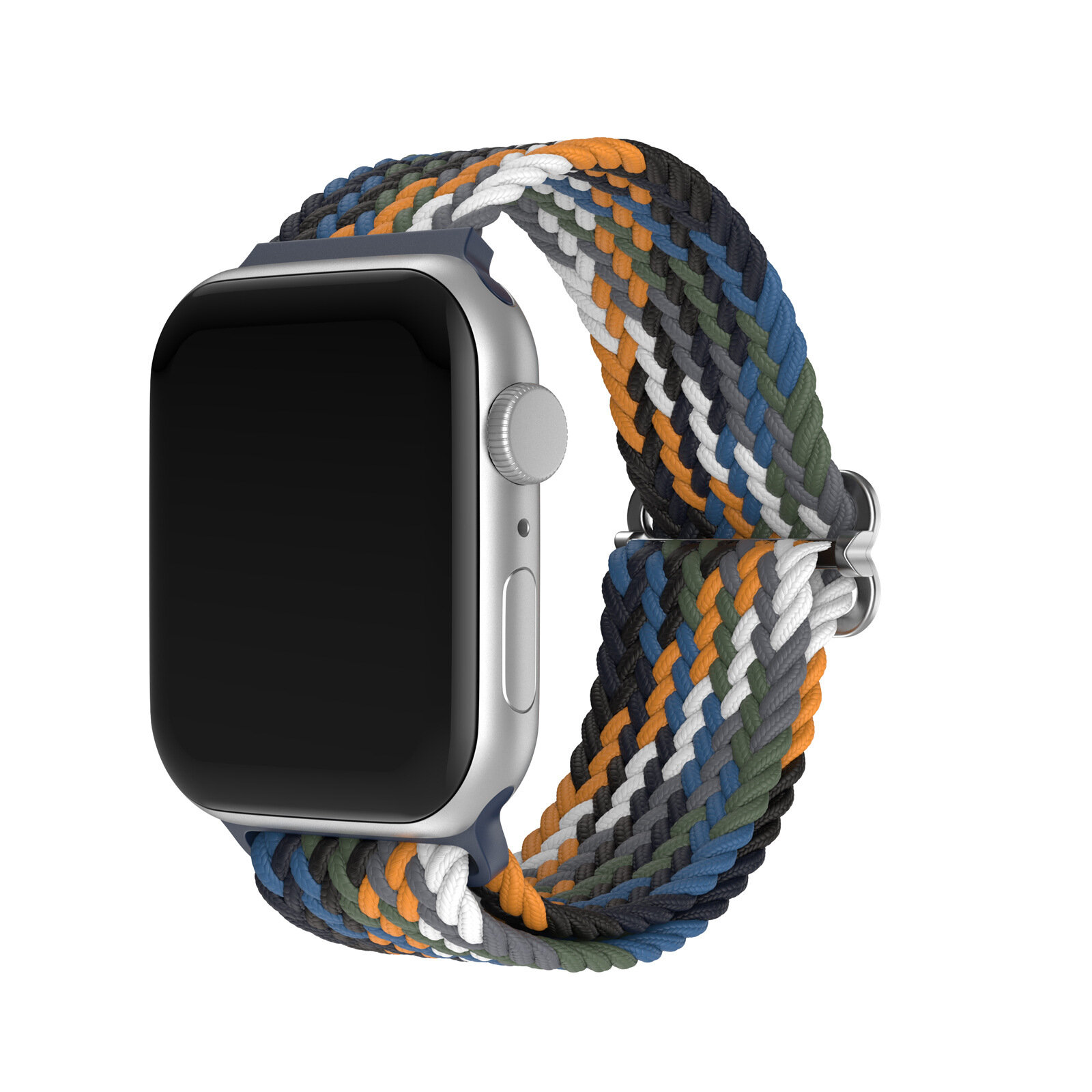 Ремень Apple Watch 38 / 40 / 41 мм, нейлоновый браслет, для iWatch SE Series 1 - 10, спортивный повседневный ремешок запястья