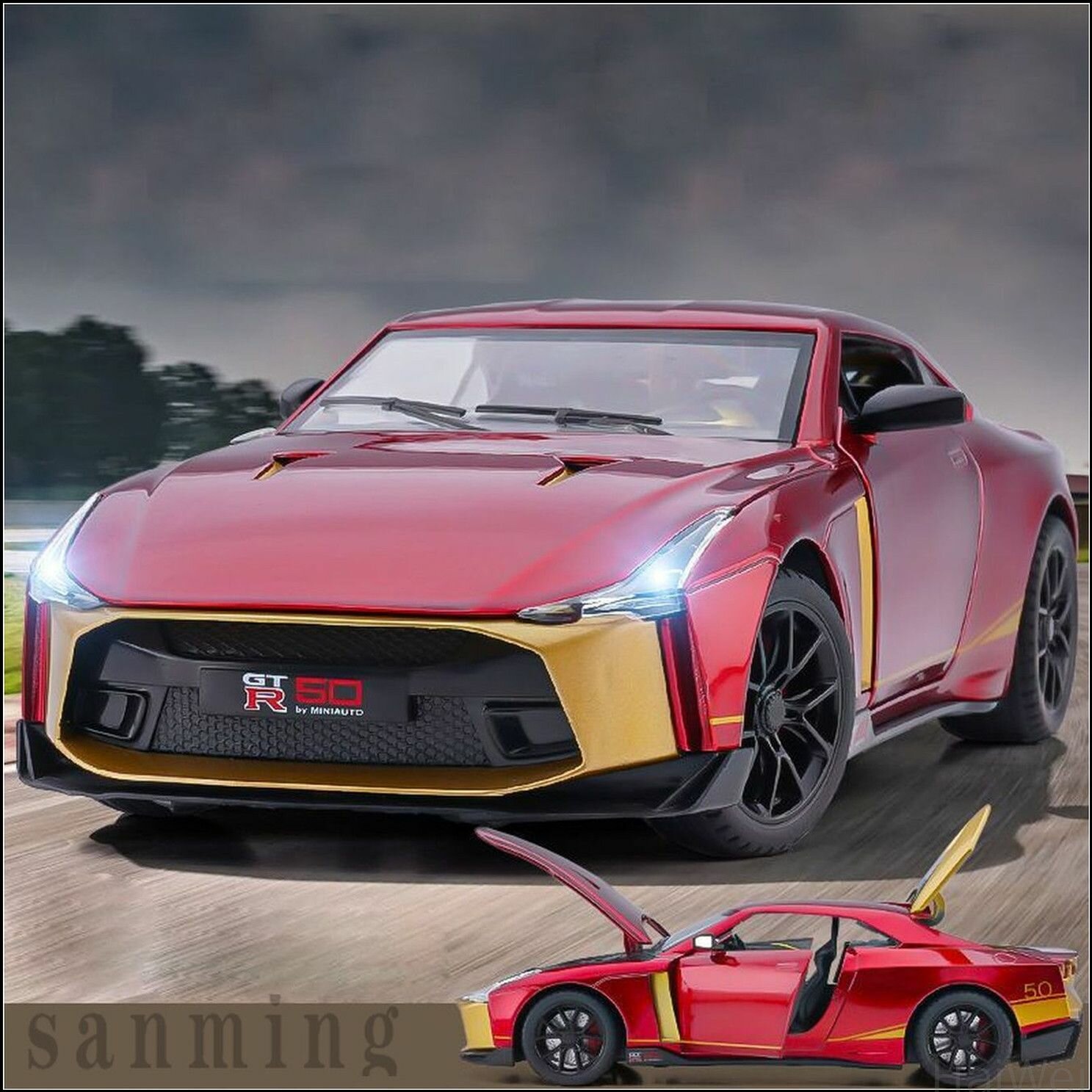 Эксклюзивная модель Nissan GTR, масштаб 1:24