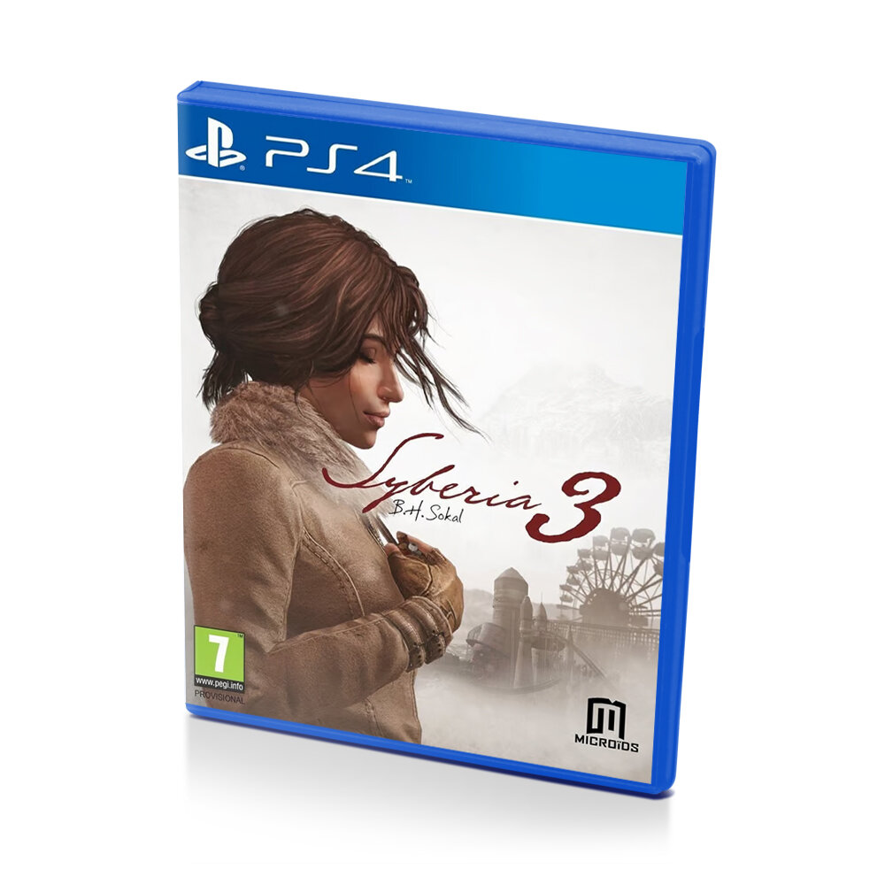 Сибирь 3 (PS4/PS5, рус., незнач.царап., устанавливается на 100%)