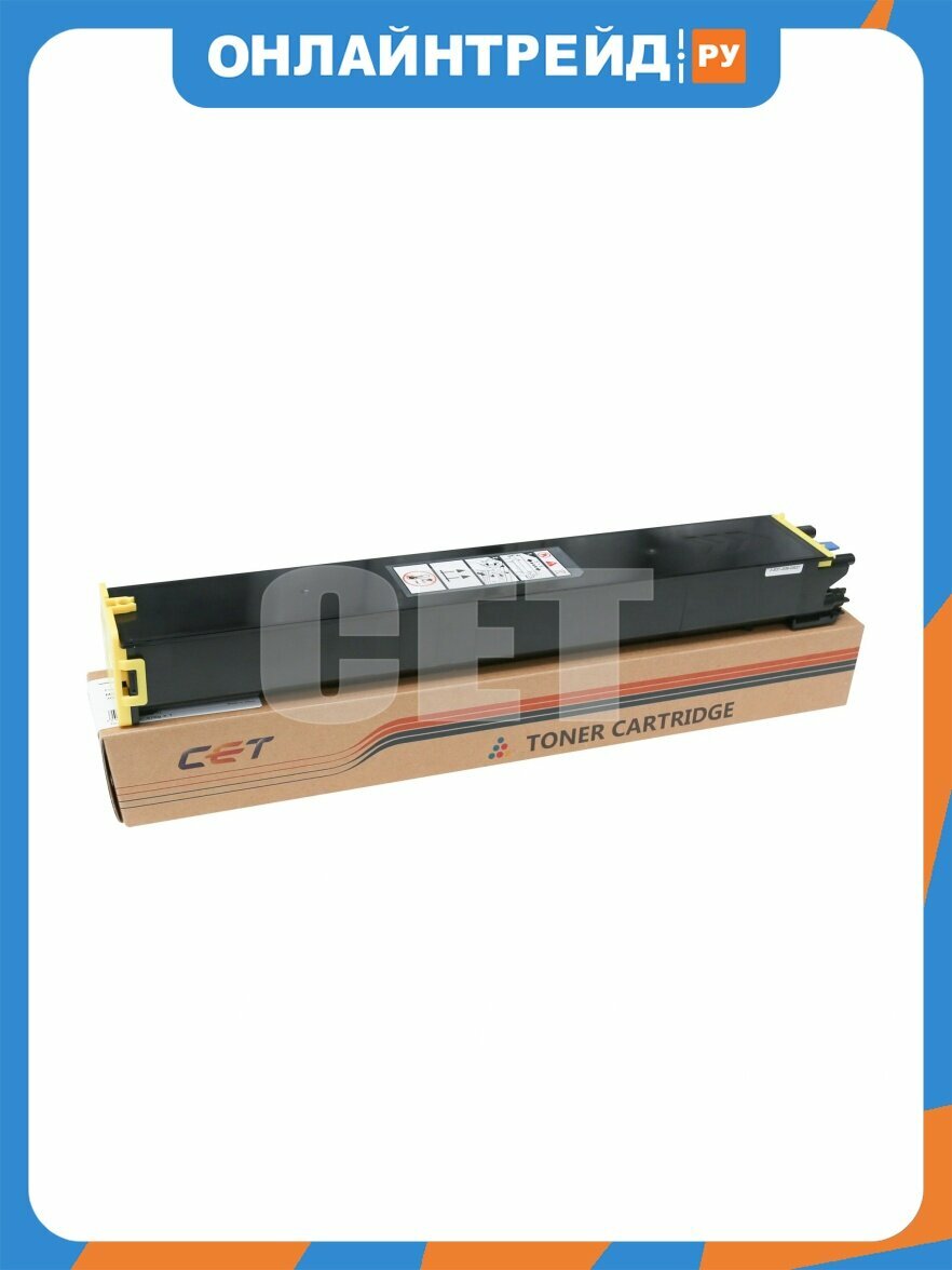 Тонер-картридж Cet (TF9) MX-60GTYA для SHARP MX-3050N/4050N/4070N/5070N () Yellow, 476г, 24000 стр, 141245
