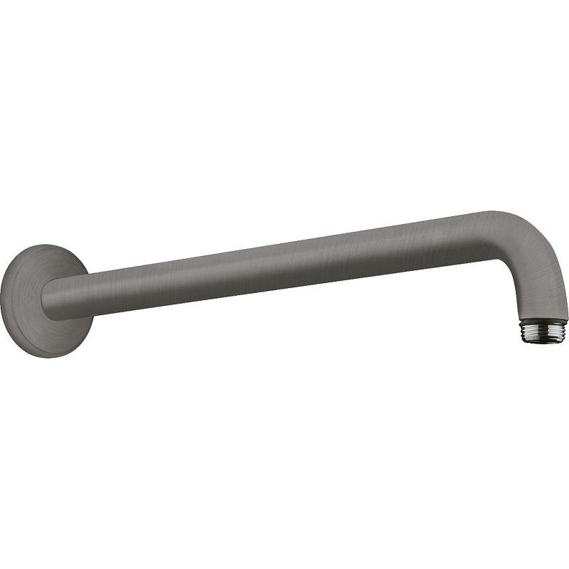 Кронштейн для верхнего душа Hansgrohe 27413340 Шлифованный черный хром