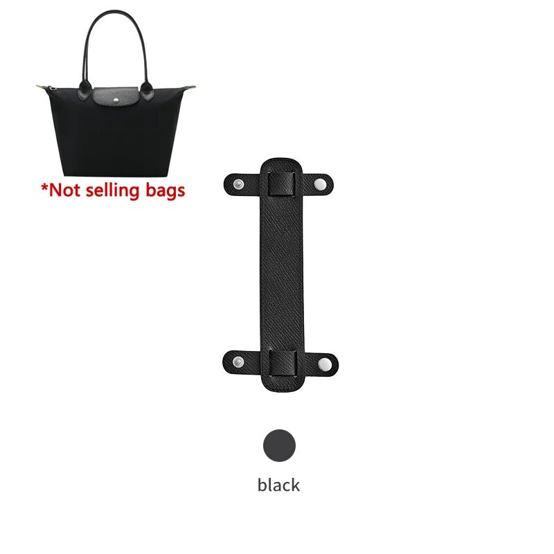 Ремень для сумки Longchamp Black Pad