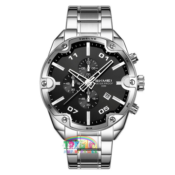 Skmei Skmei 9387sibk Silver/black