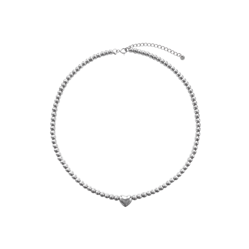 фото Колье lu jewel, длина 34 см, серебряный