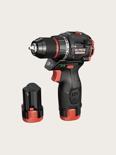 Изображение товара Дрель Elitech HD Professional Elitech аккумуляторная CD 12L2 (E2201.038.01)