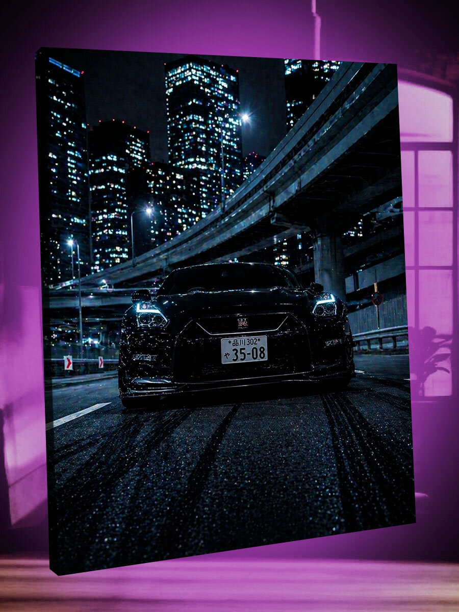 Интерьерная картина Nissan GT-R R35