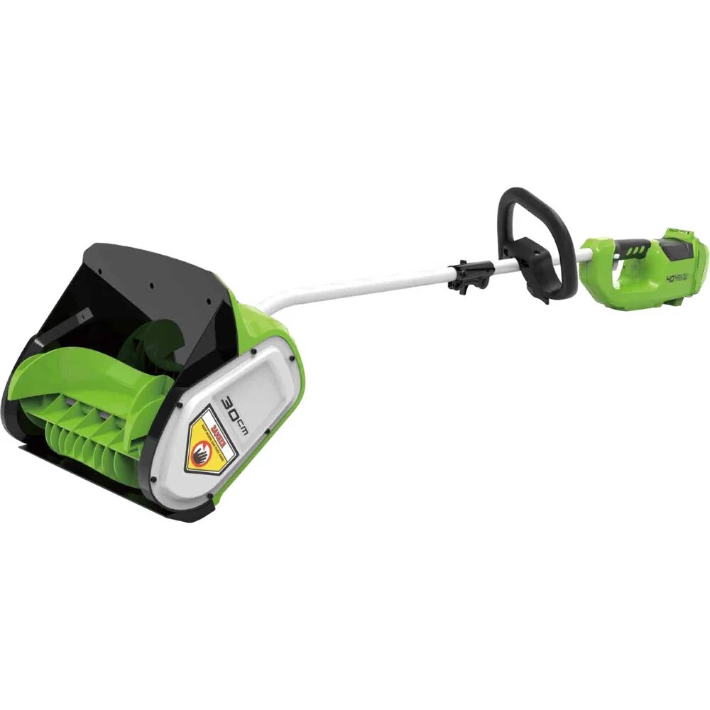 Снегоуборщик аккумуляторный GreenWorks Арт. GD40SS, 40V, 30 см, бесщеточный, без АКБ и ЗУ 2600807 — фото 1