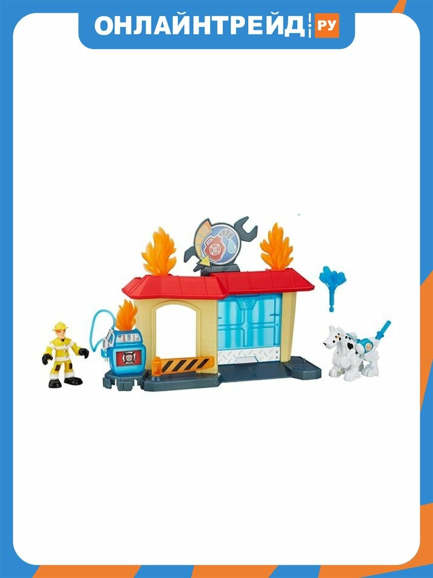 Игровой набор Marvel HASBRO Трансформеры Transformers Боты - Спасатели. Гараж.