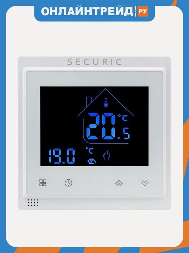 Изображение товара Умный Wi-Fi терморегулятор сенсорный Securic SEC-T-101W