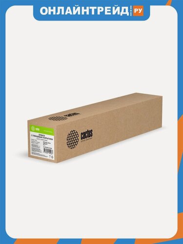 Изображение товара Бумага Cactus CS-PG230-61030 24"(A1) 610мм-30м/230г/м2/белый глянцевое универсальная (с покрытием) в