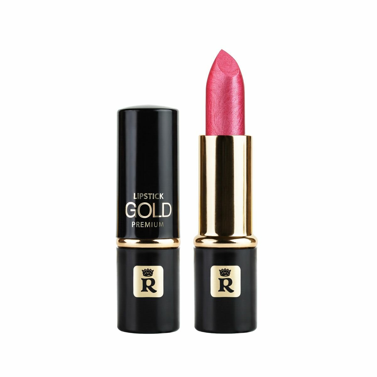 Помада для губ Premium Gold 383 малиново-розовый Relouis