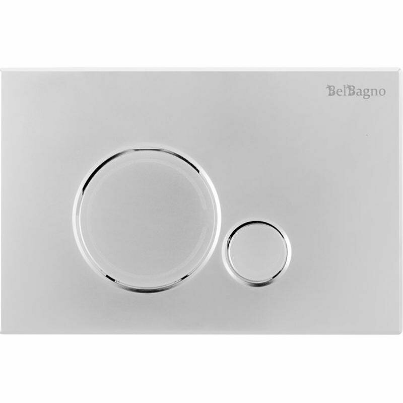 Кнопка смыва для инсталляции BelBagno Sfera BB015-SR-CHROME Хром глянцевый