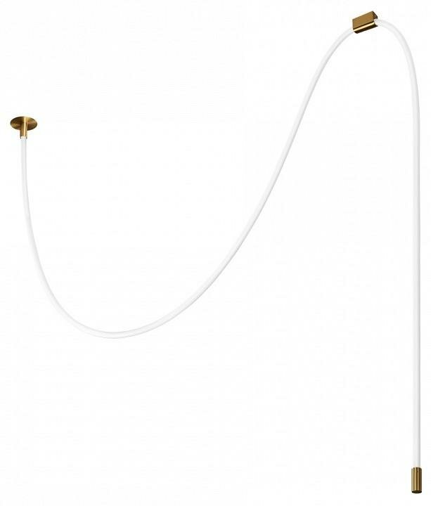 Подвесной светильник Loft it Thread 10388A Brass цвет плафона подвески Белый, цвет арматуры Бронза