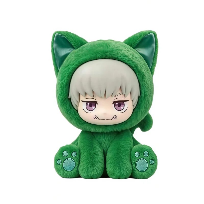 Фигурка EAKI Jujutsu Kaisen Cat Cat Sitting Party Series Изумрудный, D-1BOX