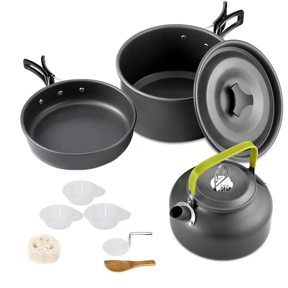 Набор посуды ZCTYHPGACN для кемпинга 11-piece set