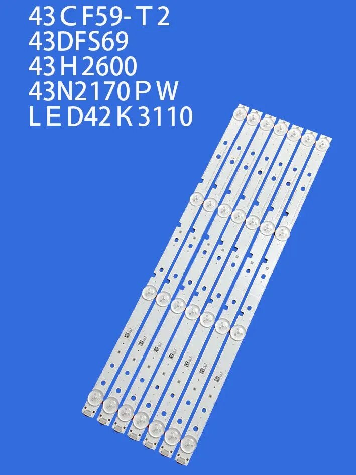 LED подсветительная полоса для JL. D42641330-003CS-M F43D8100Н 43СF59-Т2 43DFS69 LС-43N4000U 43Н2600 43Н7С 43N2170РW LЕD42К3110