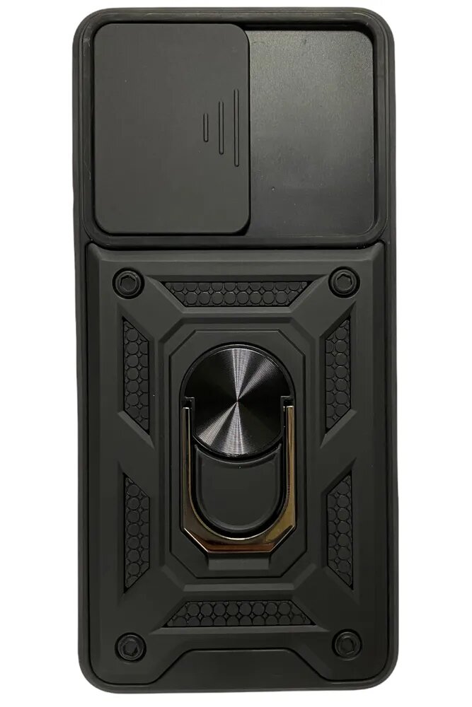 Чехол противоударный armors на Apple iPhone 13 Pro MAX / Айфон 13 Про Макс с защитой камеры (Черный)
