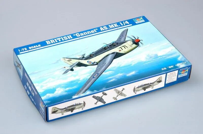 Trumpeter 01629 Сборная модель Самолет Британская олуша AS. Mk.1/4 1/72