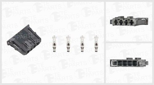 Разъём 4х контактный (комплектация: корпус, 4-pin)