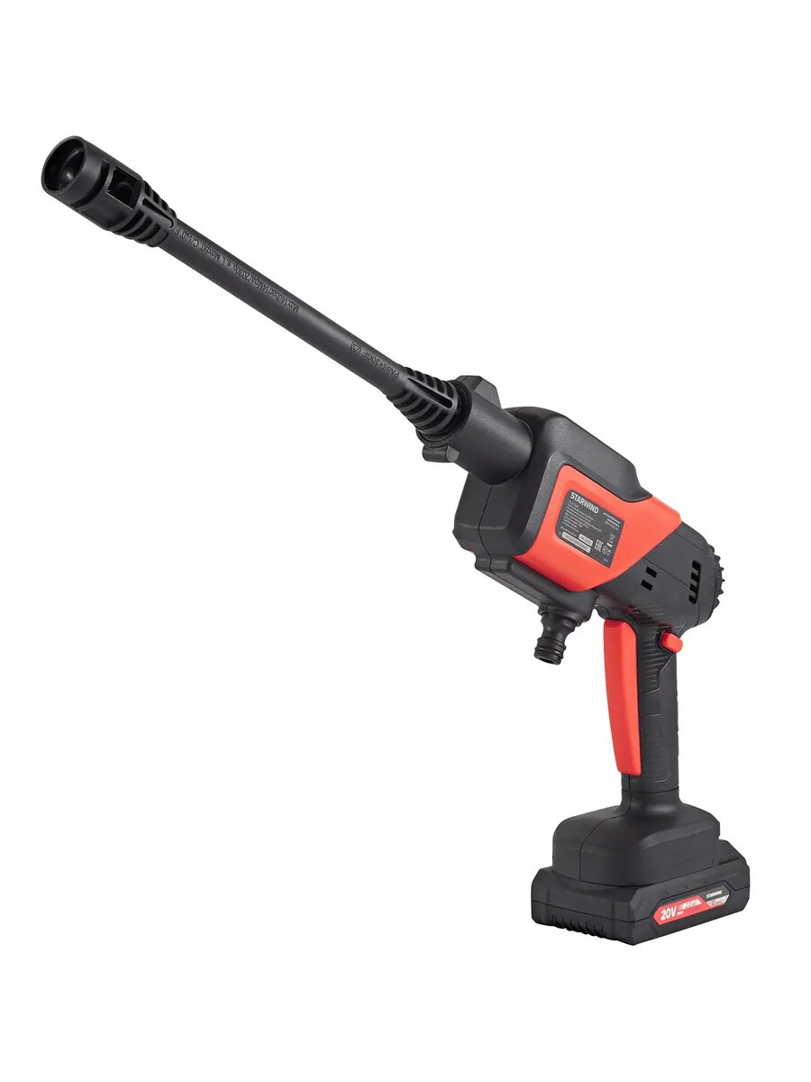 Минимойка аккумуляторная Starwind SBW-25.20-2.1B 120Вт