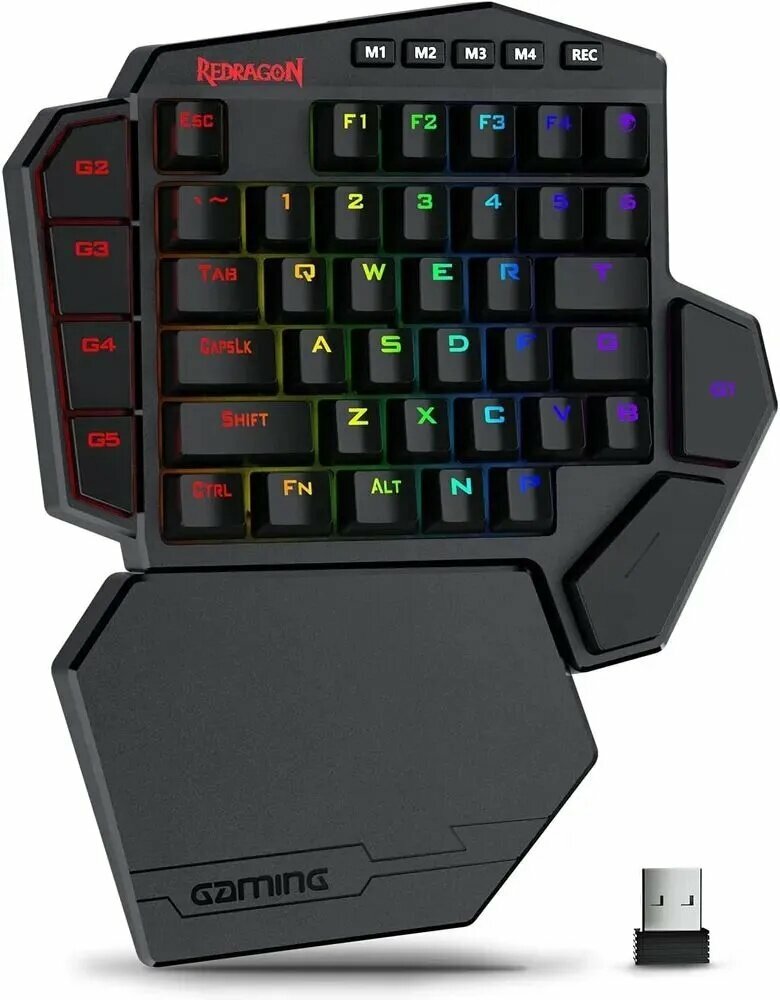 Игровая клавиатура беспроводная K585, (Outemu Black), Английская раскладка, черный