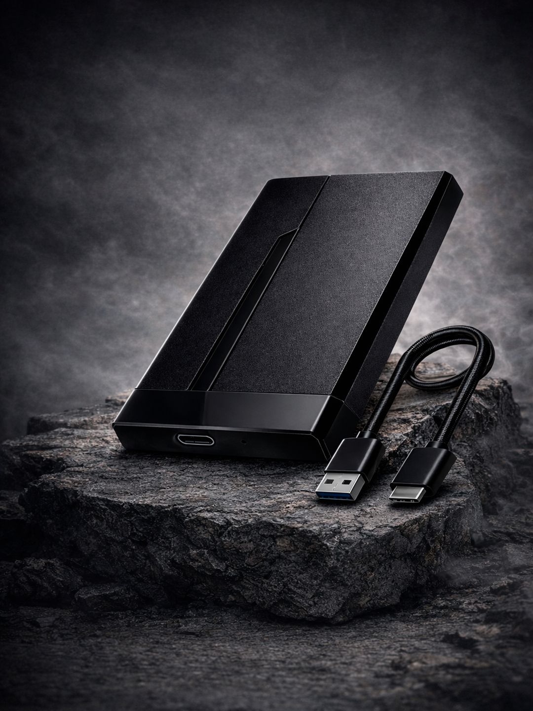 Корпус для жесткого диска 2.5" SATA HDD/SSD Внешний бокс Type-C USB 3.1 до 6 Гбит/с — фото 1