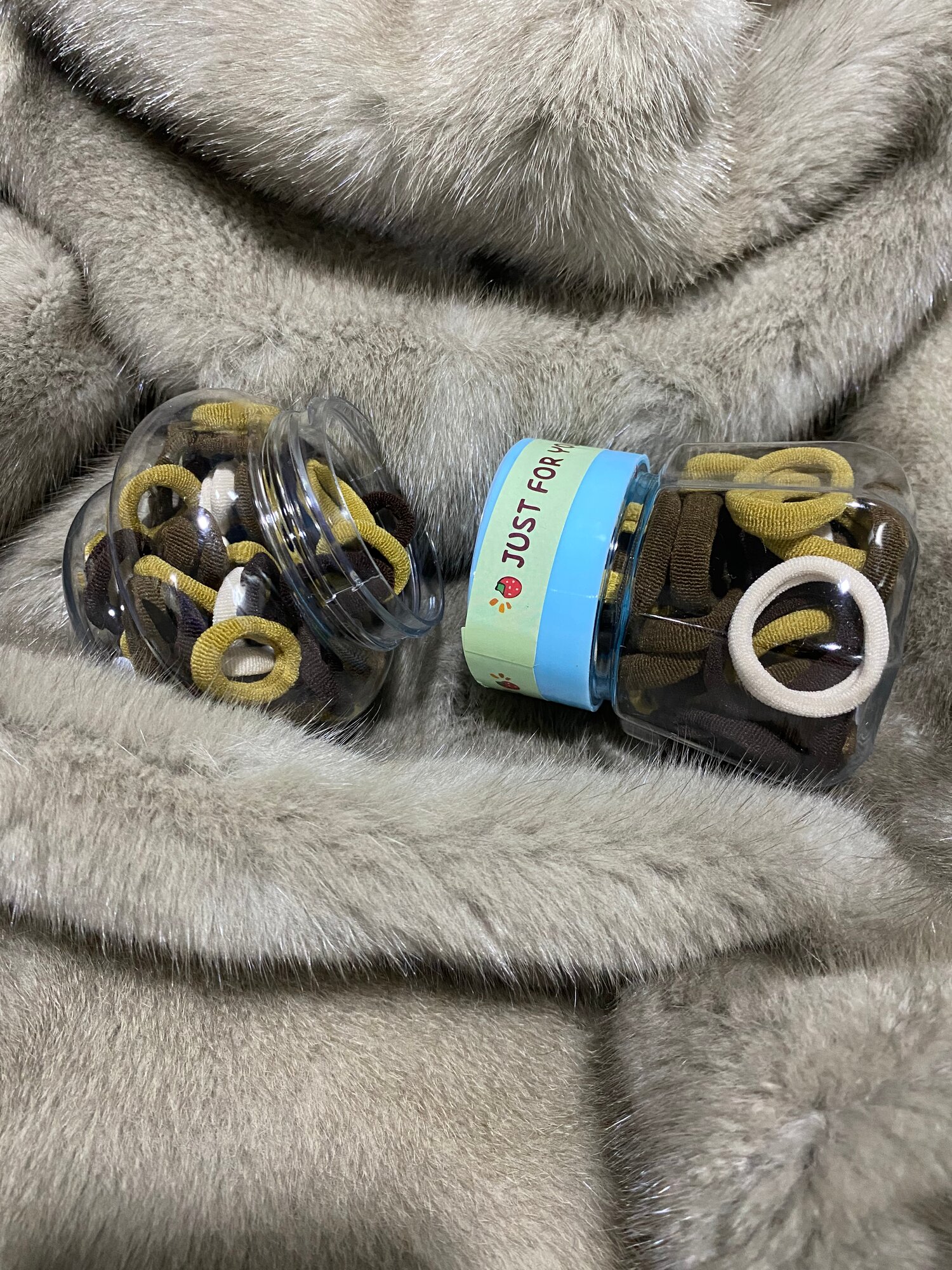 Набор резинок, для волос, в декоративной упаковке, для девочек — фото 1