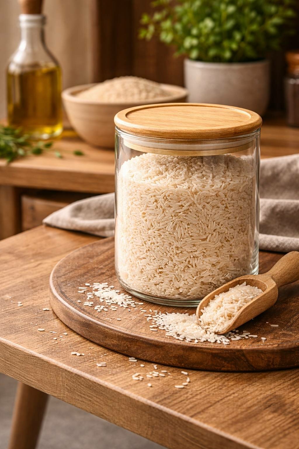 Стеклянная банка,1200 мл, для хранения продуктов, прозрачное стекло