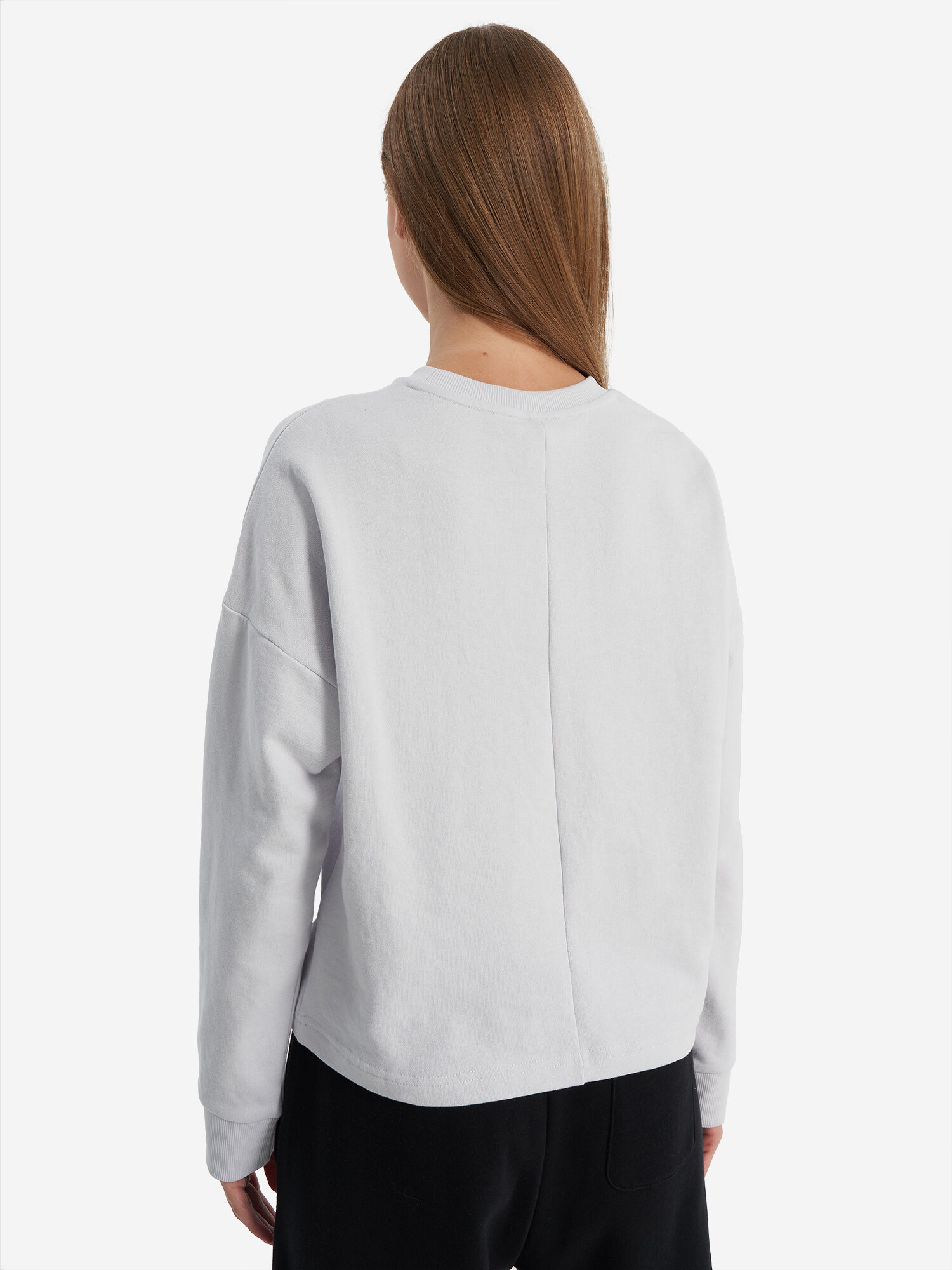 Свитшот Kappa, размер 50-52, , светло-серый — фото 1