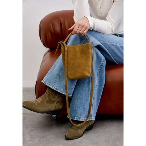 Сумка кросс-боди POVOD, коричневый