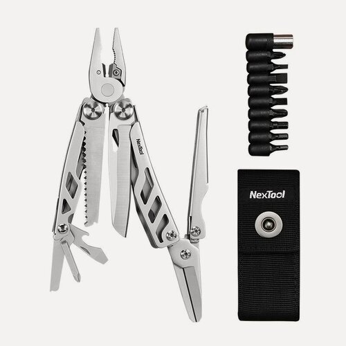 Изображение товара Мультитул NexTool Multifunction Pliers Max NE20310 серебристый