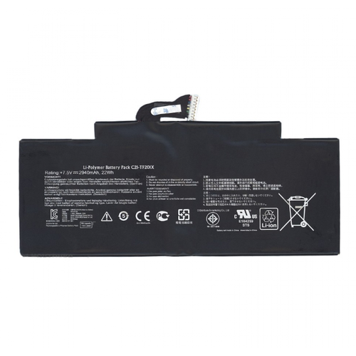 Аккумуляторная батарея MyPads 2940mAh C21-TF201X на планшет Asus Transformer Pad TF300TF300TGTF300TL 8200₽
