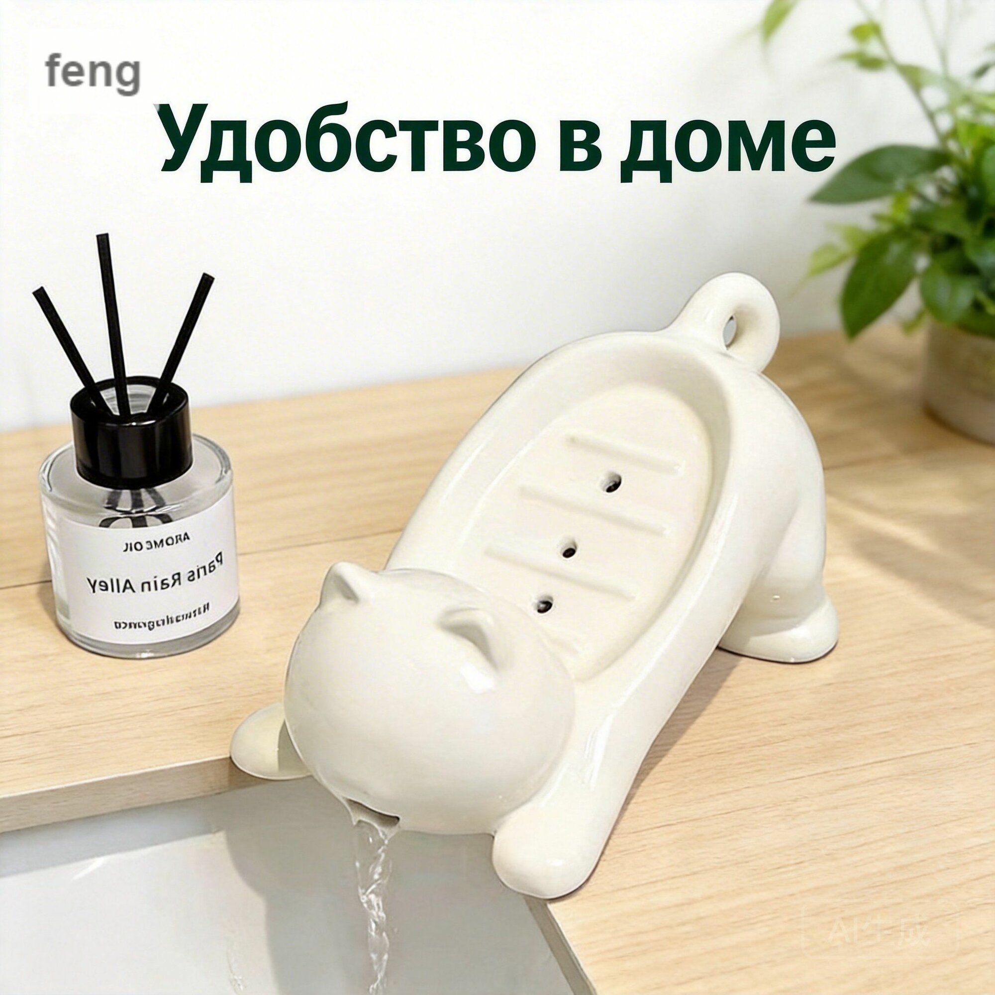 Стильный мыльница для ванной комнаты