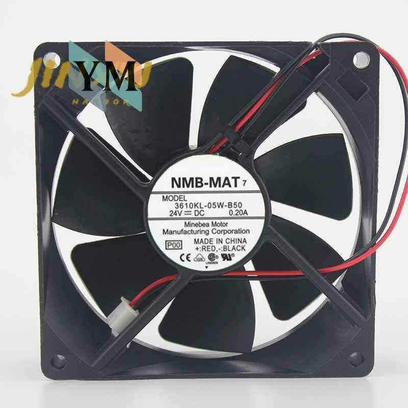 Вентилятор холодильника Whirlpool NMB 3610KL-05W-B50 (92x92x25мм, 24 Вольта, 0,2А)