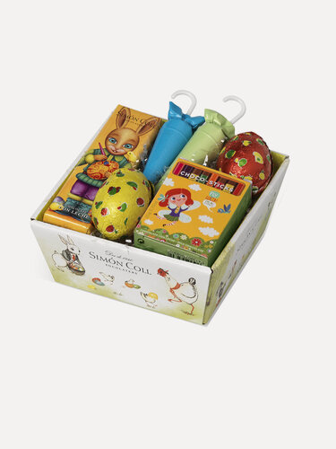 Изображение товара Подарочная корзина Simon Coll HAPPY EASTER ассорти, Испания, 88г