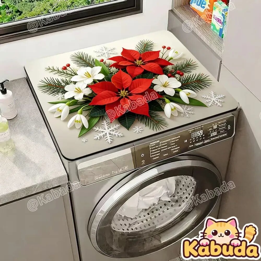 Forseon Коврик 40x50 см цветы разноцветный