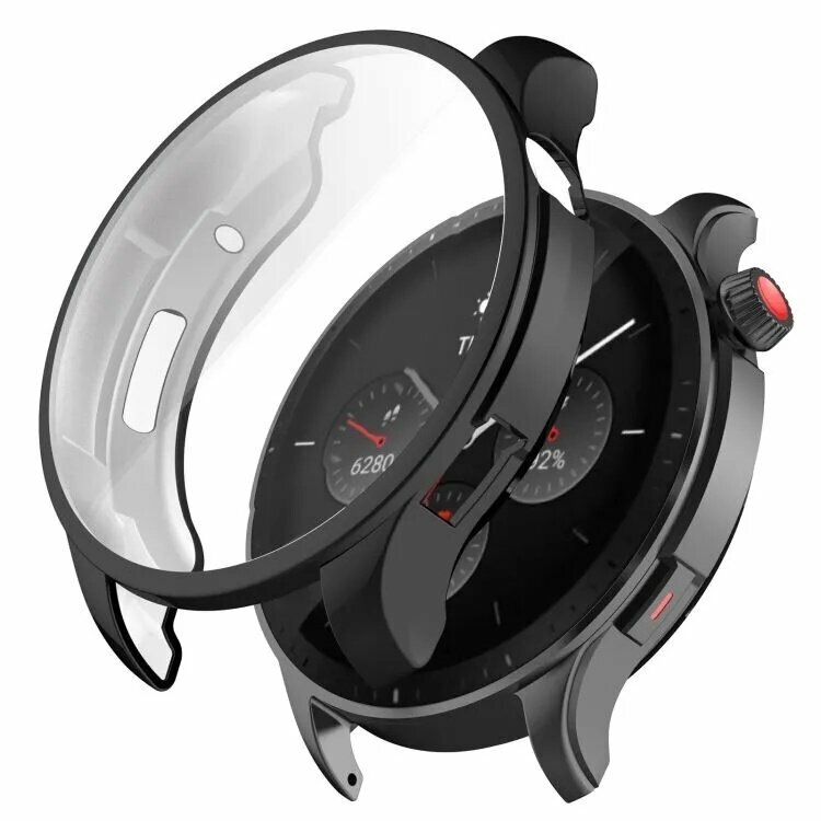Чехол для часов Amazfit GTR 4 TPU с полной оболочкой