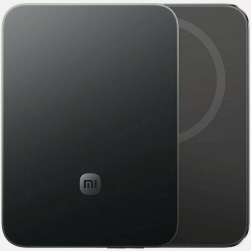 Изображение товара Внешний аккумулятор Xiaomi UltraThin Magnetic Power Bank 5000 15W Graphite Black