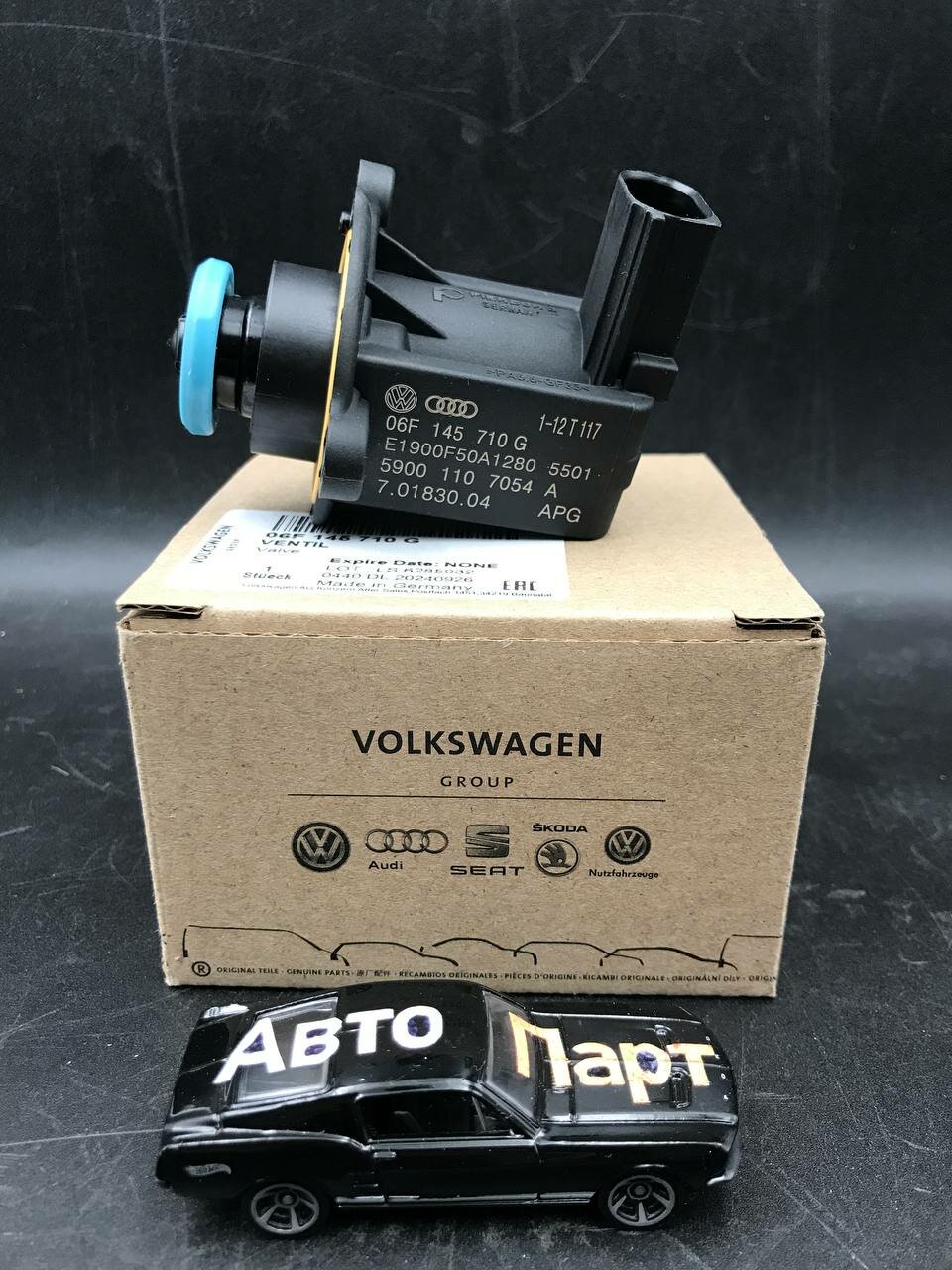 Клапан электромагнитный AUDI SEAT SKODA VW 1.4/1.8/2.0 TSI/TFSI 04- VAG - арт. 06F145710G