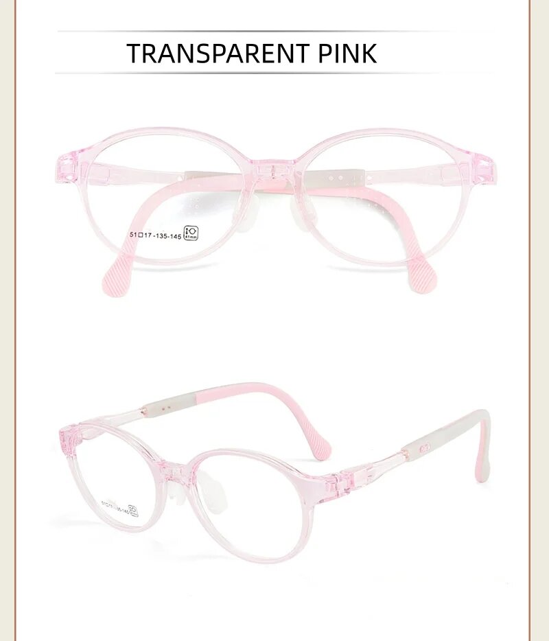 Детские очки EAGWOO Light Pink MF-7023