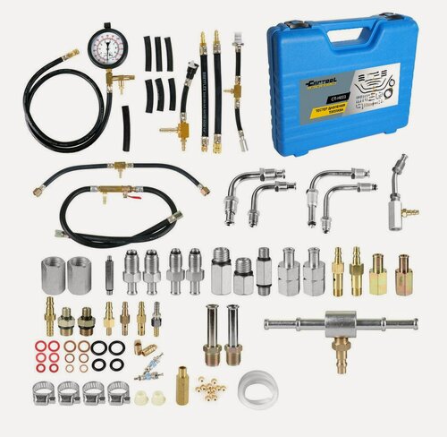 Изображение товара Тестер давления топлива Car-Tool CT-H003, нержавеющая сталь, черный, серебристый, бронзовый