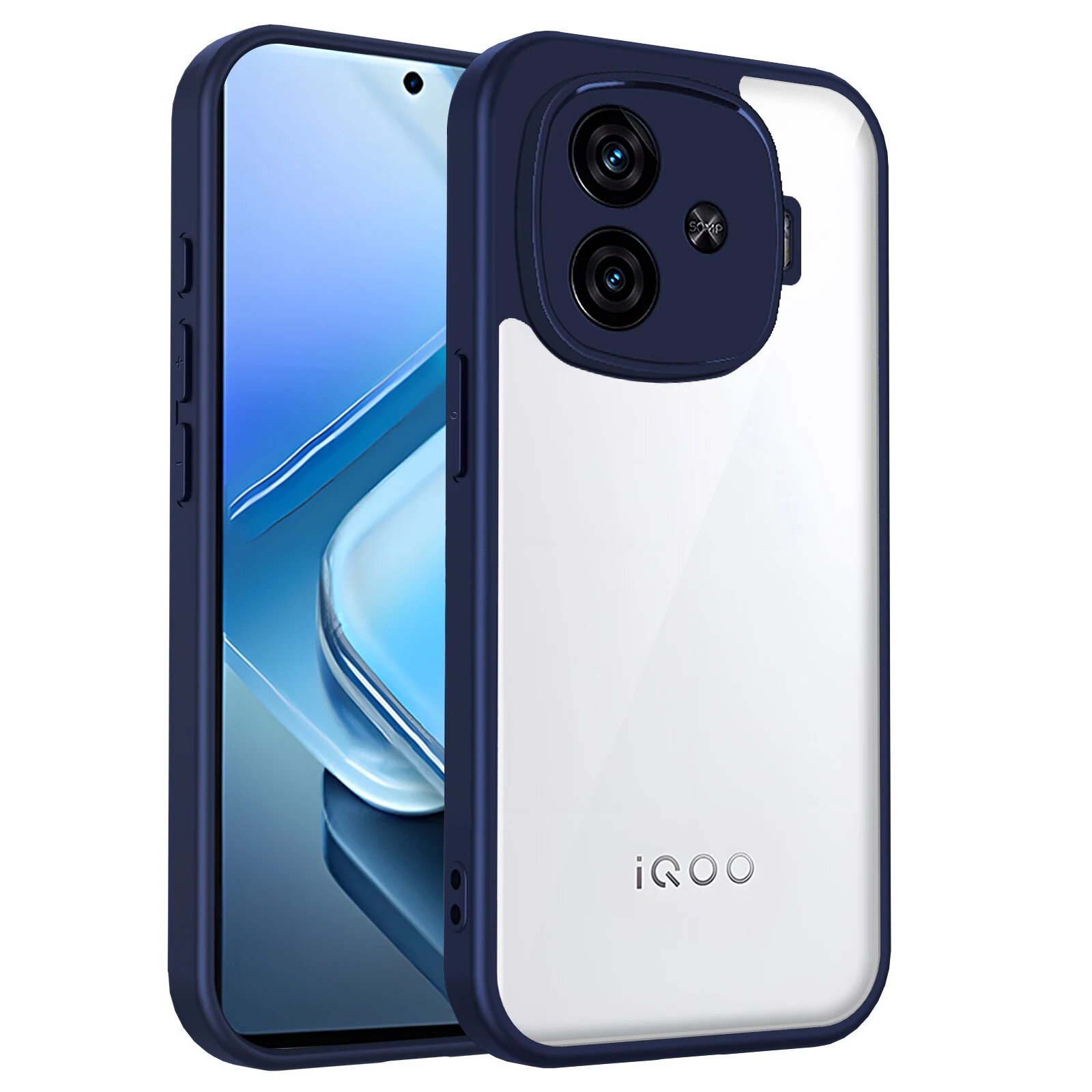 Чехол Vivo iQOO Z9 Turbo, Синий