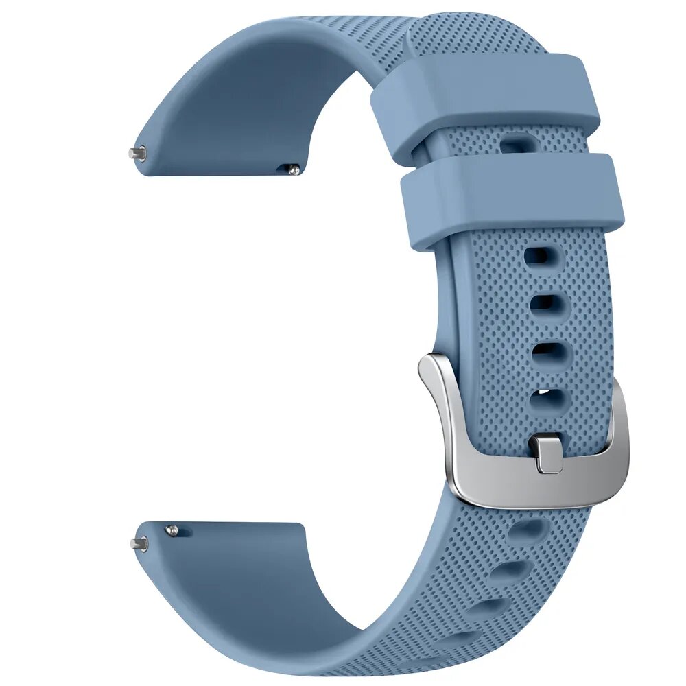 Силиконовый ремешок 18 мм для женских часов Fossil Gen 6 42 мм / Gen 5E 42 мм / ремешок Charter HR для Garmin Vivoactive 4S Venu 2S 40 мм