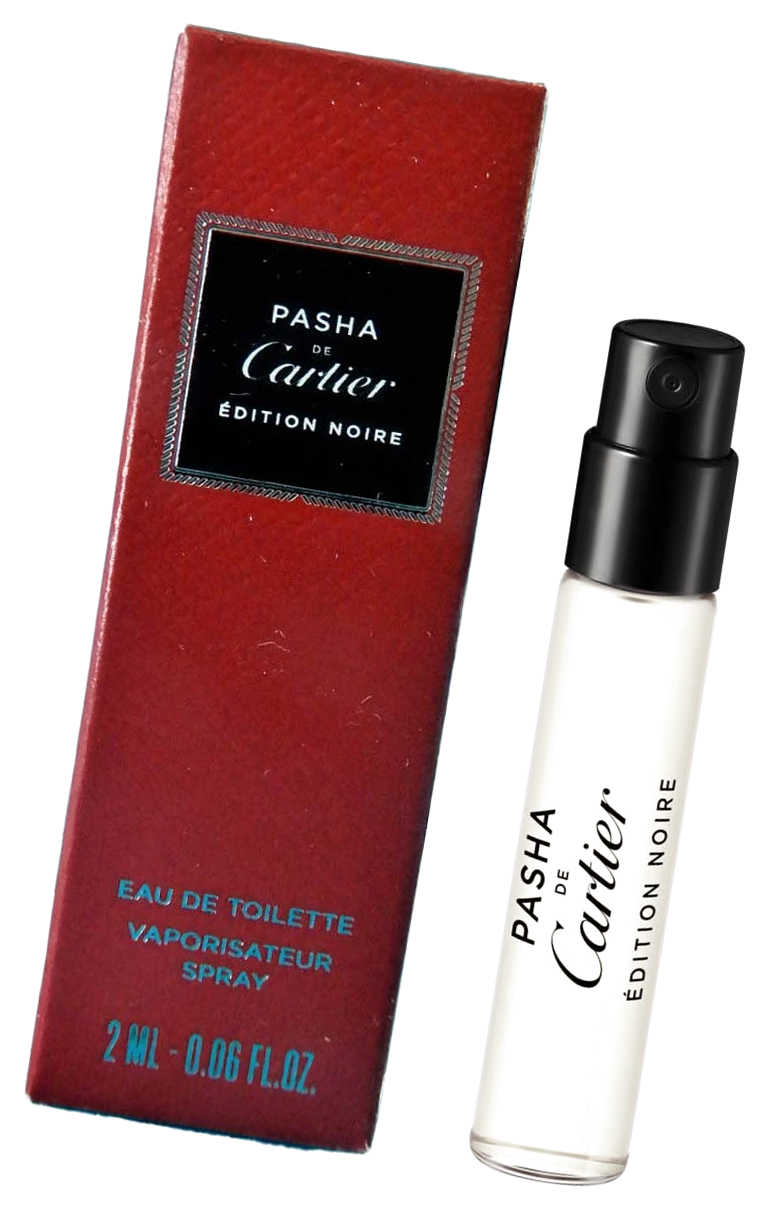 Cartier Pasha Edition Noire туалетная вода 2 мл миниатюра - Картье Паша Эдишн Нуар для мужчин