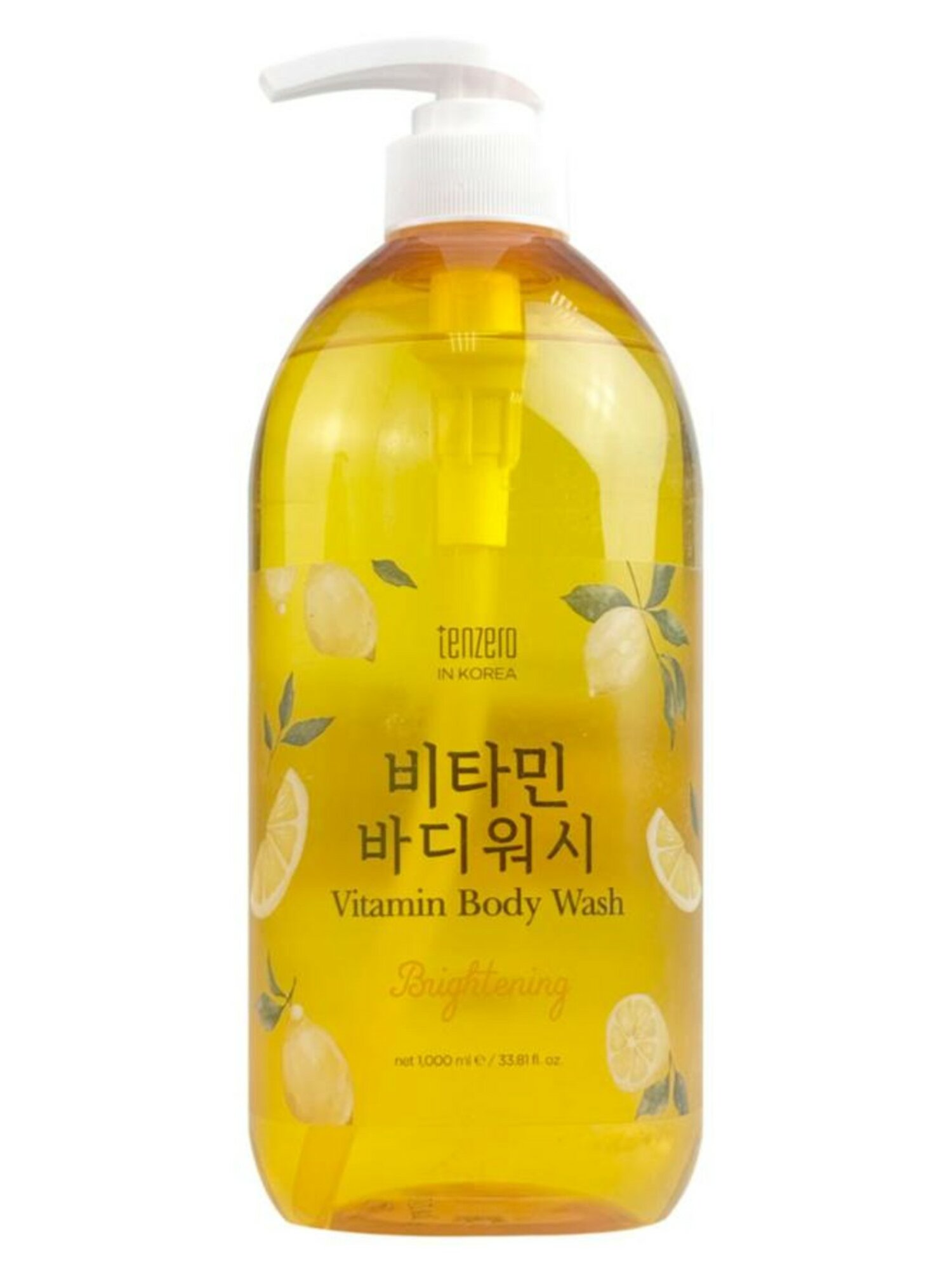 Гель для душа с витамином С Tenzero Brightening Vitamin Body Wash, 1000 мл