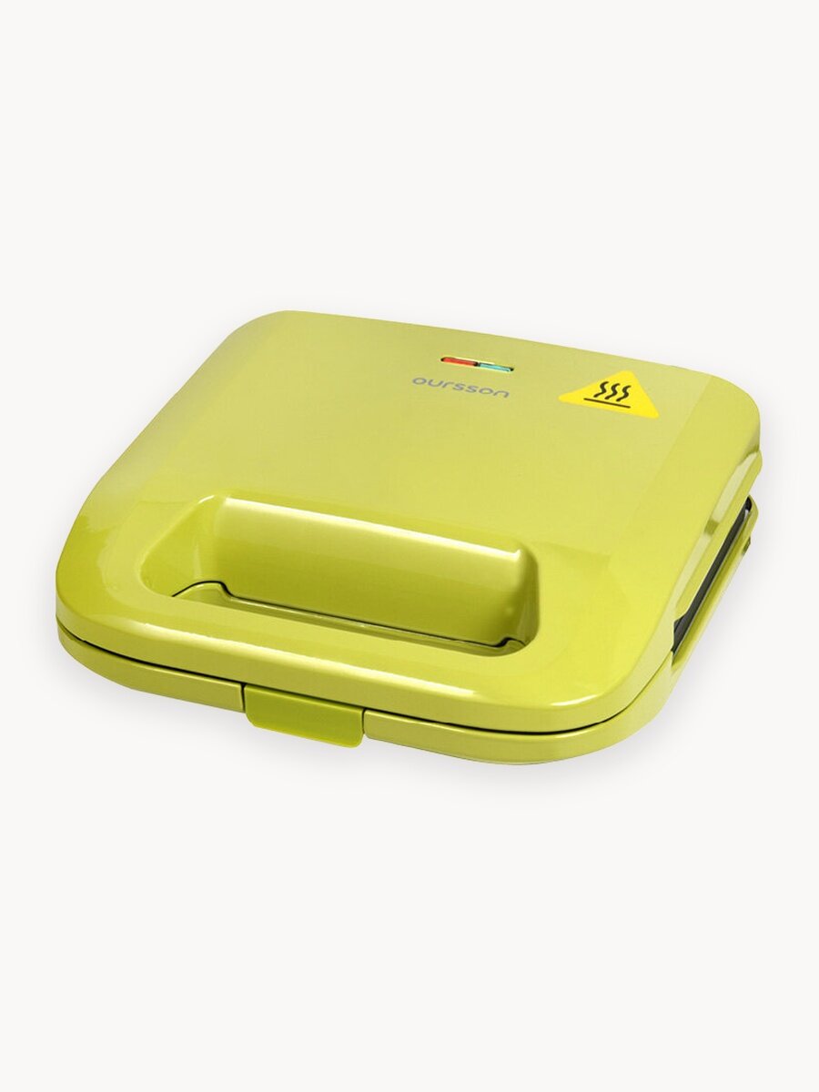 Мультипекарь Oursson "Зеленое Яблоко" EG0704/GA, 750Вт, с индикатором, антипригарное покрытие